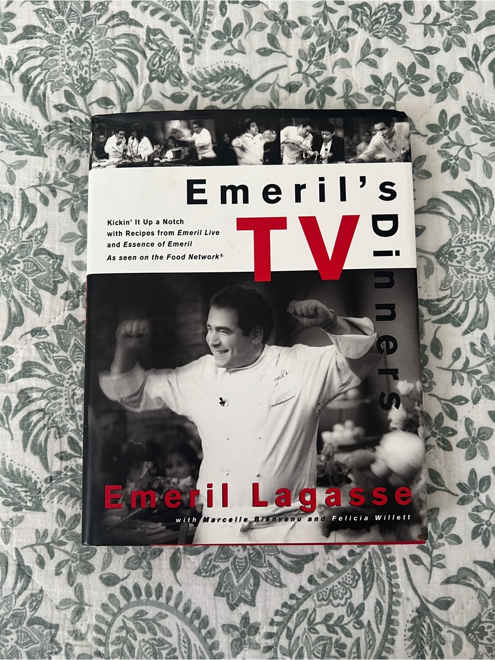 Hardcover, Cookbook, Emeril’s TV Dinners, Emeril Lagasse